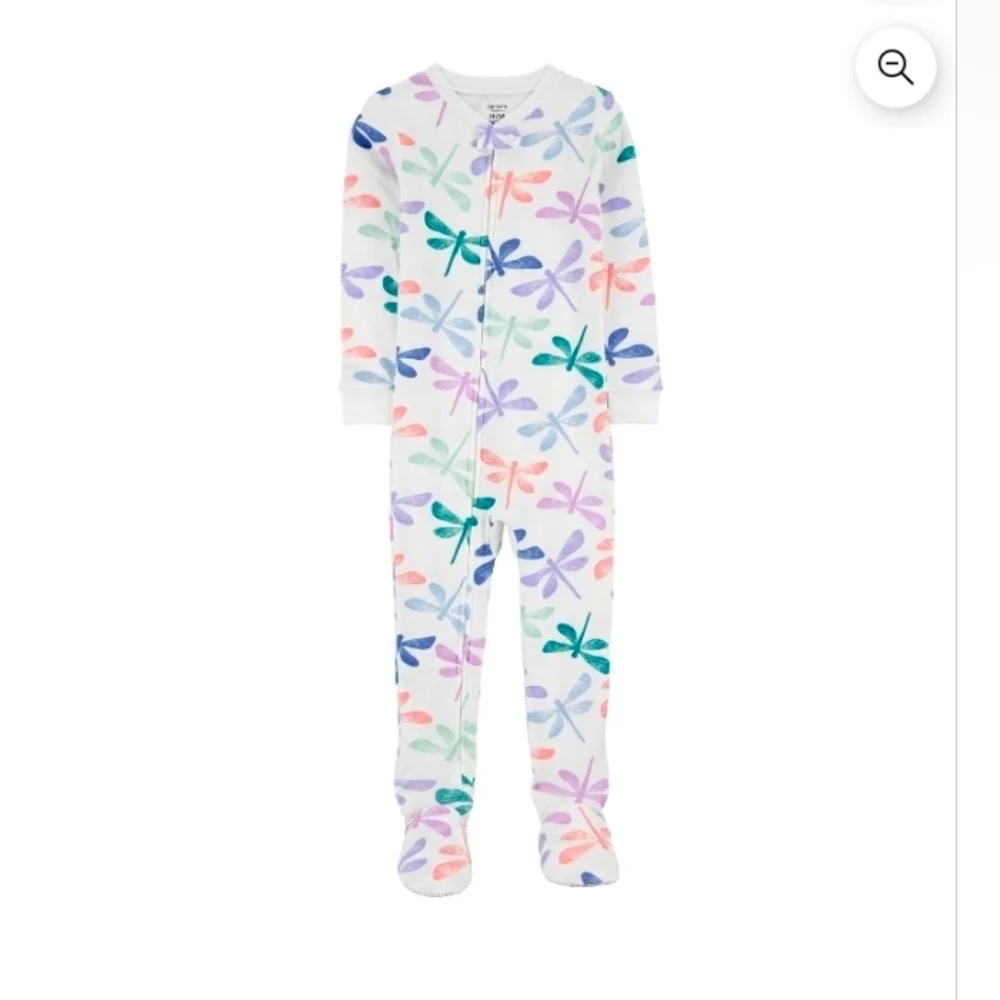 Carter's Toddler Girls Cotton Footie Pajama Size 4T